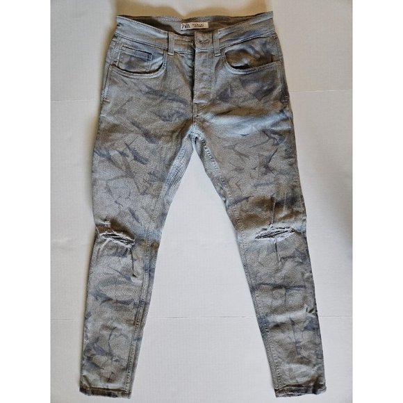 Zara Men's Distress Skinny Jeans Size 31